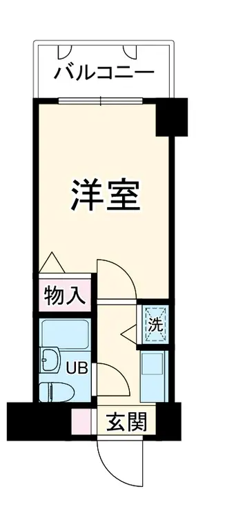 クレッセント新川崎 1階階 間取り