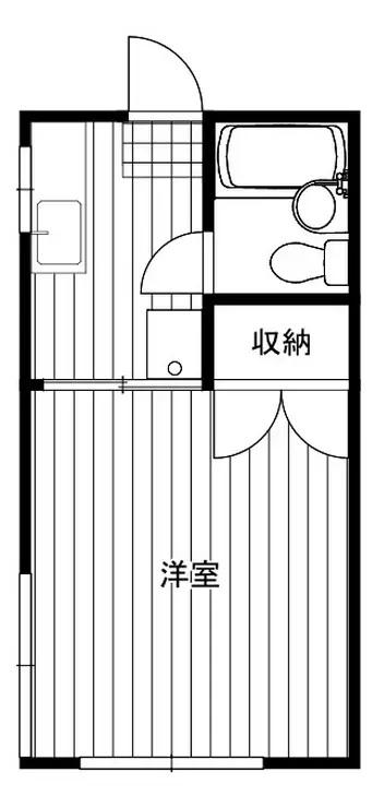 メイワコーポ 2階階 間取り
