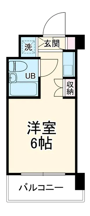 パーク・ノヴァ横浜阪東橋弐番館 10階階 間取り