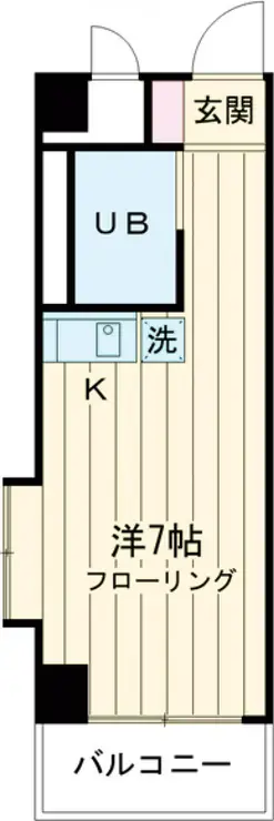 エクセル駒沢 2階階 間取り