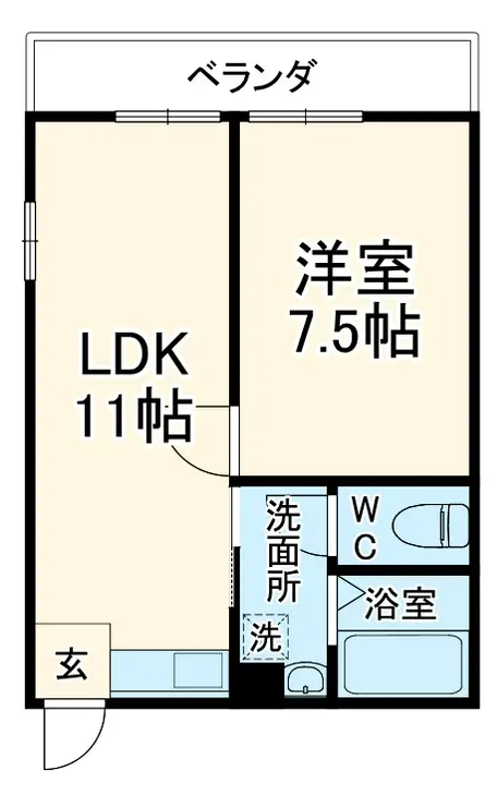 アーバンフォレスト上永谷 2階階 間取り