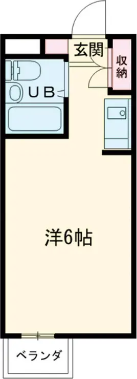 アネックス船堀 5階階 間取り