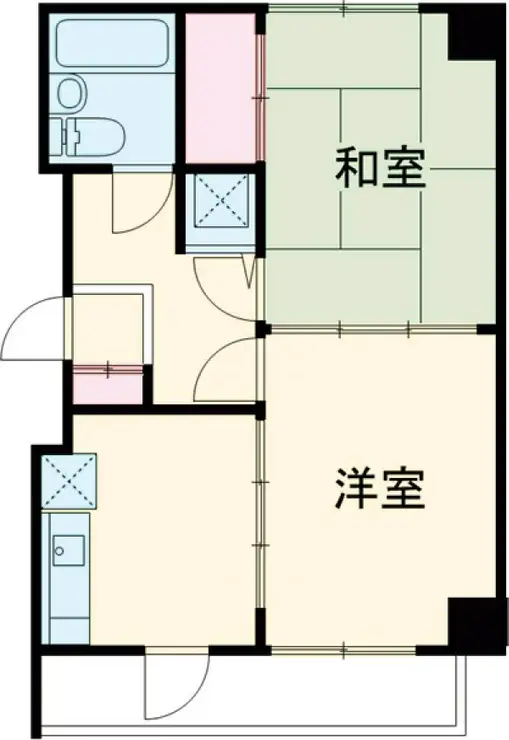 マック梅島コート 7階階 間取り