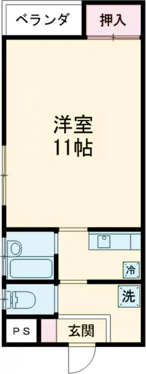 アプリコットハウス 3階階 間取り