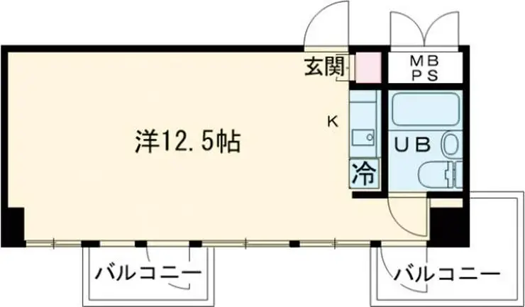 グランメール池袋 7階階 間取り