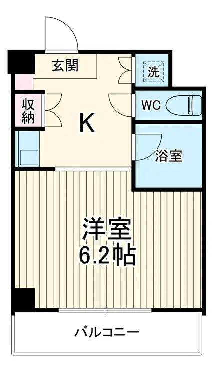 グランデュール峯崎II 2階階 間取り
