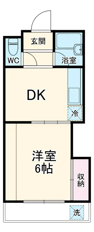 リンク・宮久保 1階階 間取り