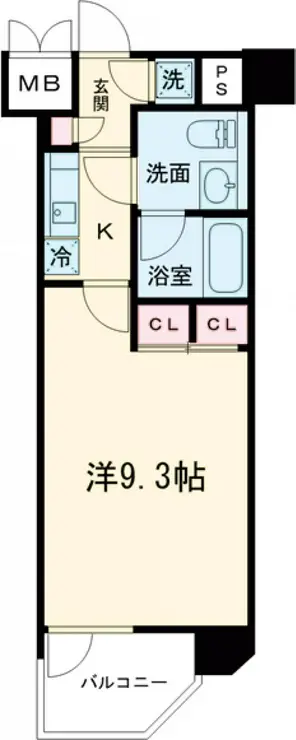 メインステージパーク大山 15階階 間取り