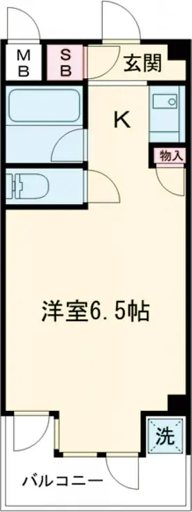 CKすずかけ台 3階階 間取り