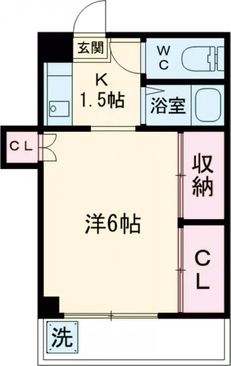 第1青興ビル 4階階 間取り