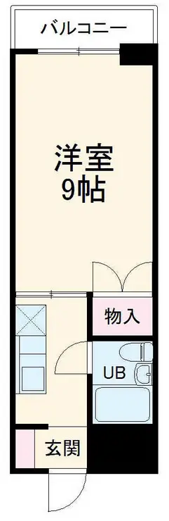 101セントラルビル 5階階 間取り