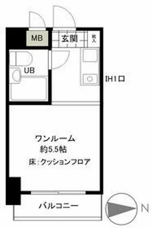 グローリア初穂武蔵境 6階階 間取り