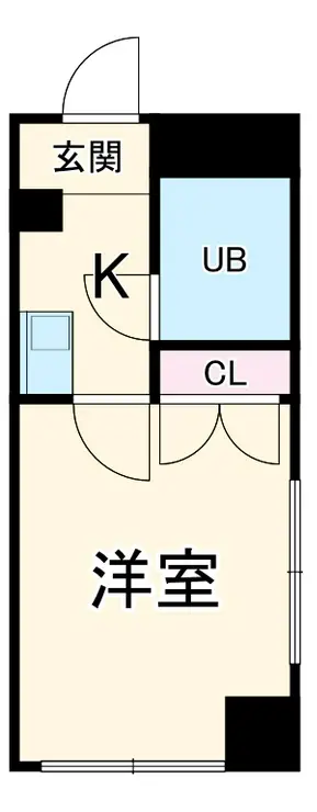 フレクション相模原 1階階 間取り