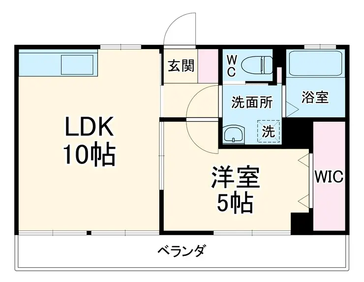 ヒロックスビル 4階階 間取り