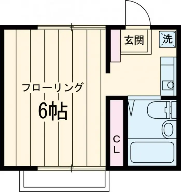 グリーンハイツ 1階階 間取り