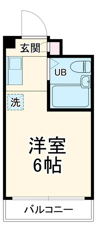 コスモ百合ヶ丘高石 5階階 間取り