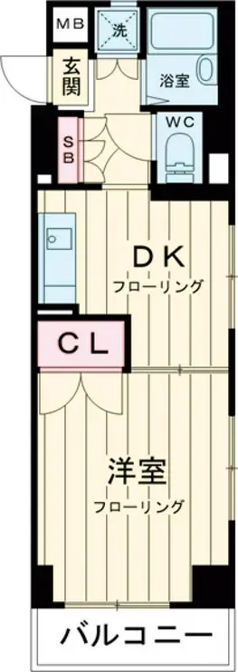 フェニックス明大前 9階階 間取り