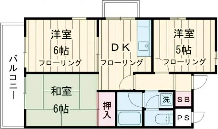 エヌエフ桜上水 3階階 間取り