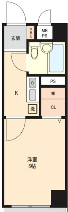 ライオンズマンション王子第6 2階階 間取り