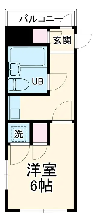 ストーク新丸子壱番館 4階階 間取り