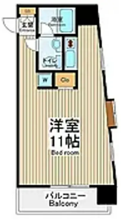 ライラック 5階階 間取り