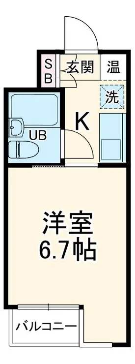 日神パレス戸塚 2階階 間取り