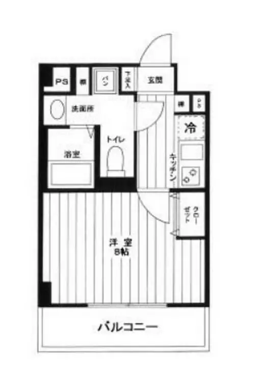 ライジングプレイス八王子みなみ野 4階階 間取り