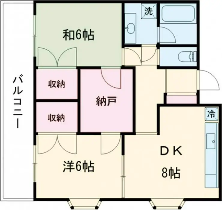 レユニオン 1階階 間取り