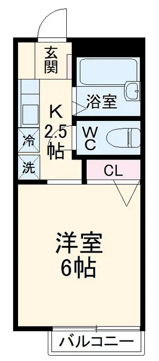 GRANDCHARIOTA棟 2階階 間取り