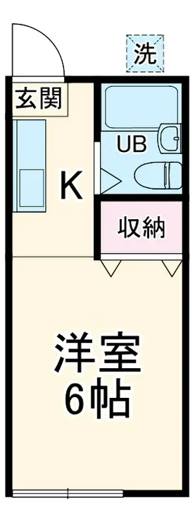 ハイツ702 1階階 間取り