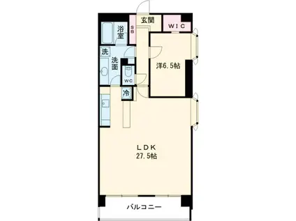 コンフォリア高島平2(1LDK/8階)の間取り写真