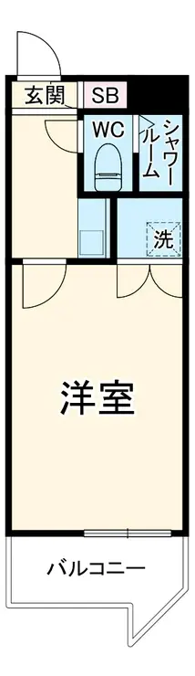 マシャンブル川口 1階階 間取り