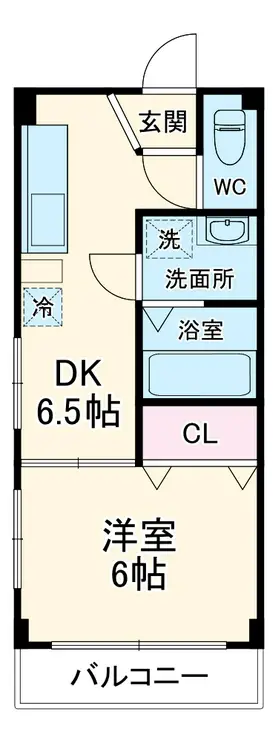 パークサイド大師 3階階 間取り