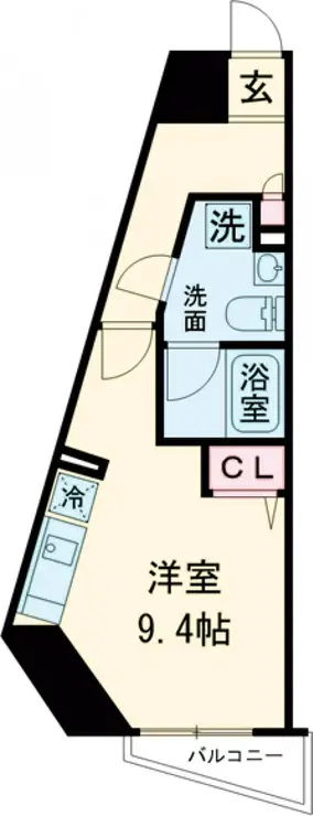PREMIUM CUBE 池袋要町 3階階 間取り