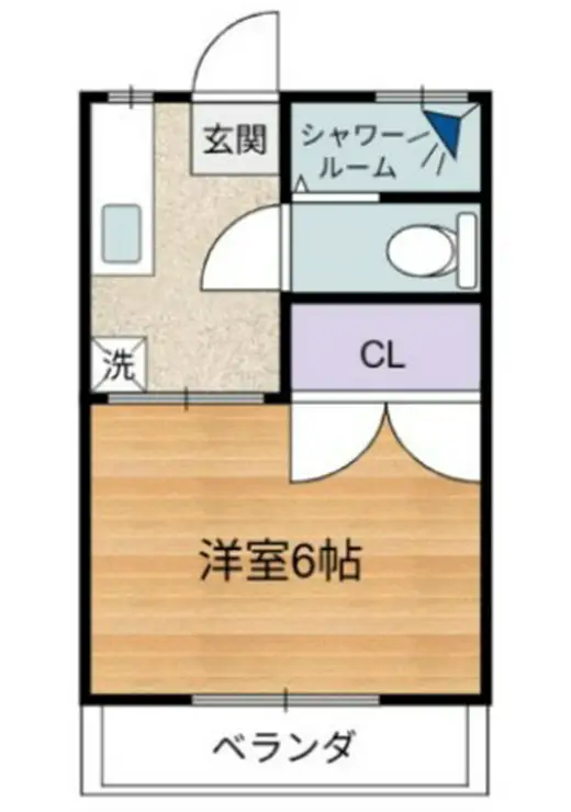 ダイワハイツ 1階階 間取り