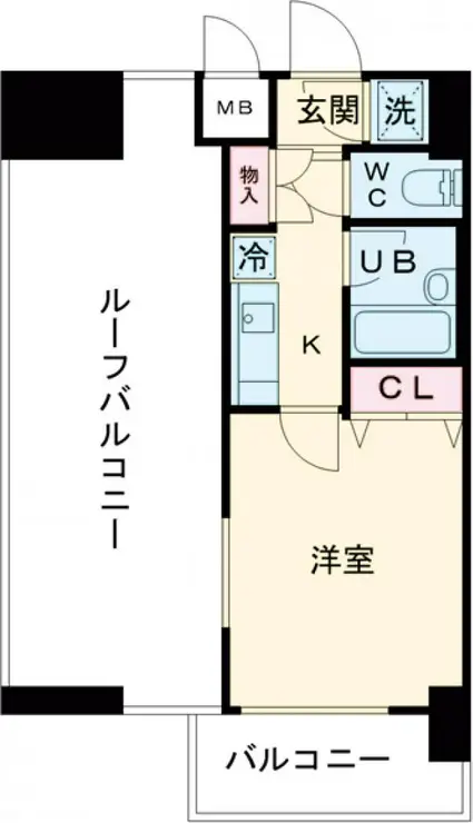 菱和パレス立教大前 8階階 間取り