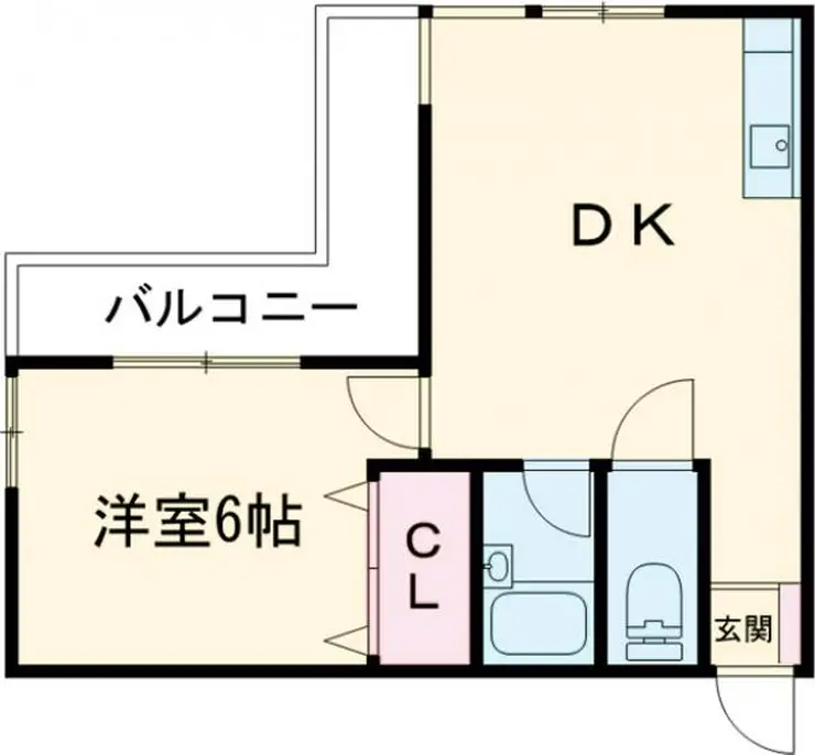 清瀬貴志ビル 4階階 間取り