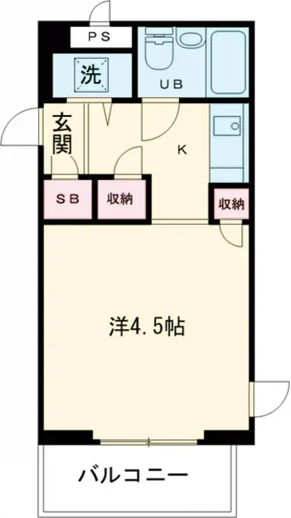 ワコーレ花小金井 5階階 間取り