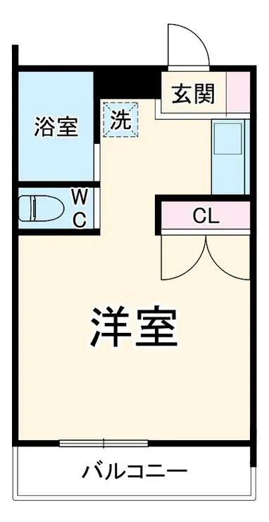 エコーバレー関口 1階階 間取り