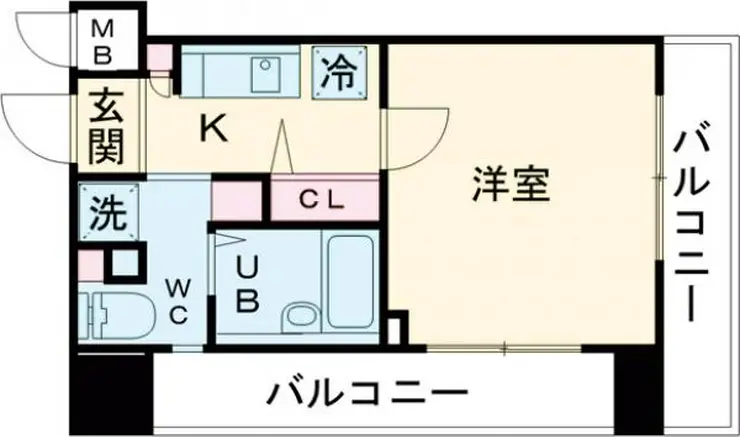 トーシンフェニックス桜上水弐番館 2階階 間取り