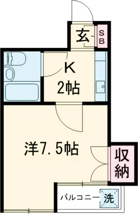 グランパ池上 3階階 間取り