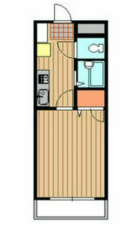 サンライズ・新城 4階階 間取り