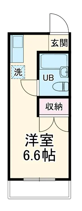 コーポ宮本 2階階 間取り