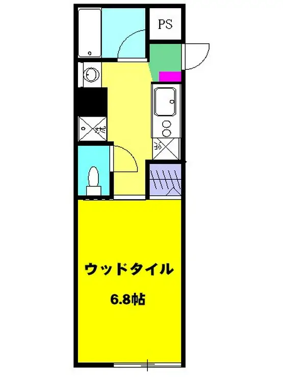 ハイネスベルグレイス川崎 1階階 間取り