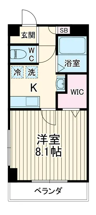 フォレスト三田 4階階 間取り