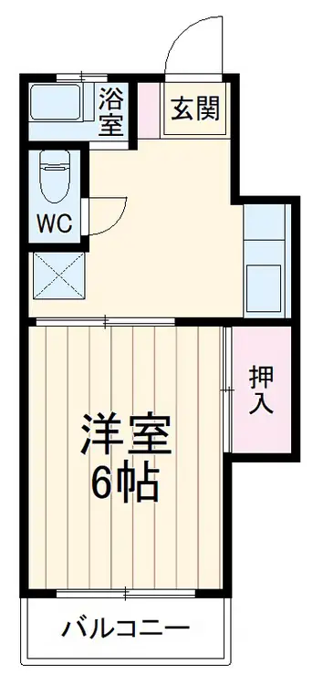 藤コーポ 2階階 間取り