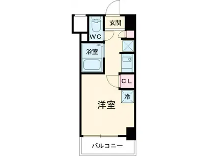 キャンパスヴィレッジ千歳烏山(ワンルーム/5階)の間取り写真