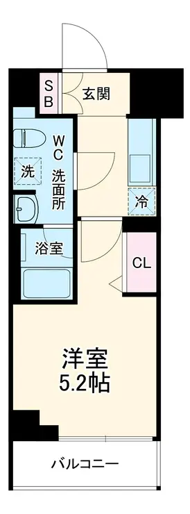 メインステージ武蔵小杉 4階階 間取り