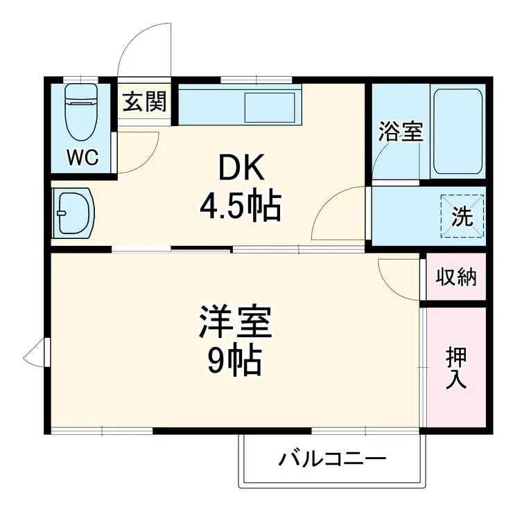 ハウスREO 1階階 間取り