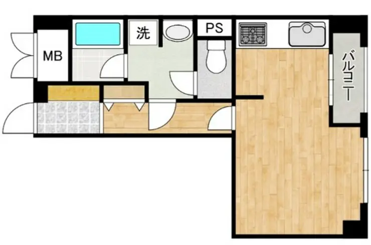 パストラルハイム面影橋 4階階 間取り